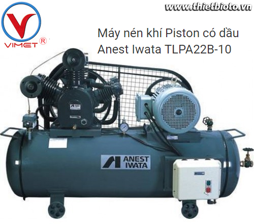 Máy nén khí Piston Anest Iwata TLPA22B-10